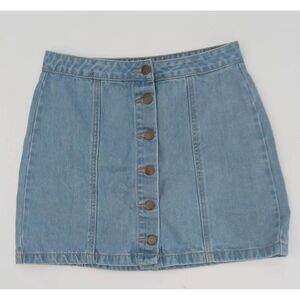 Forever 21 Denim Jean Skirt Button Front Size‎ Medium